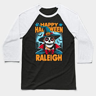 Raleigh Halloween Baseball T-Shirt